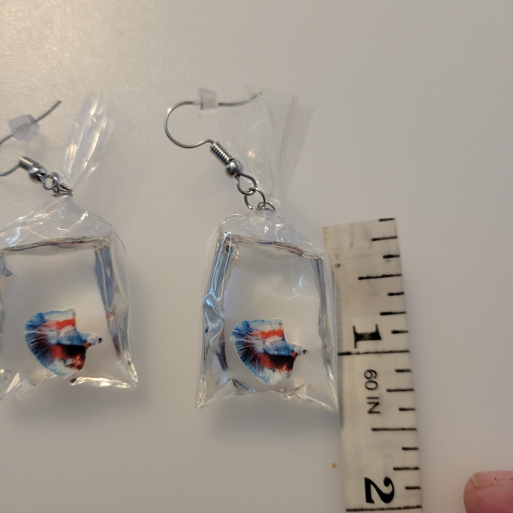 Fish earrings - Picture 5 of 5